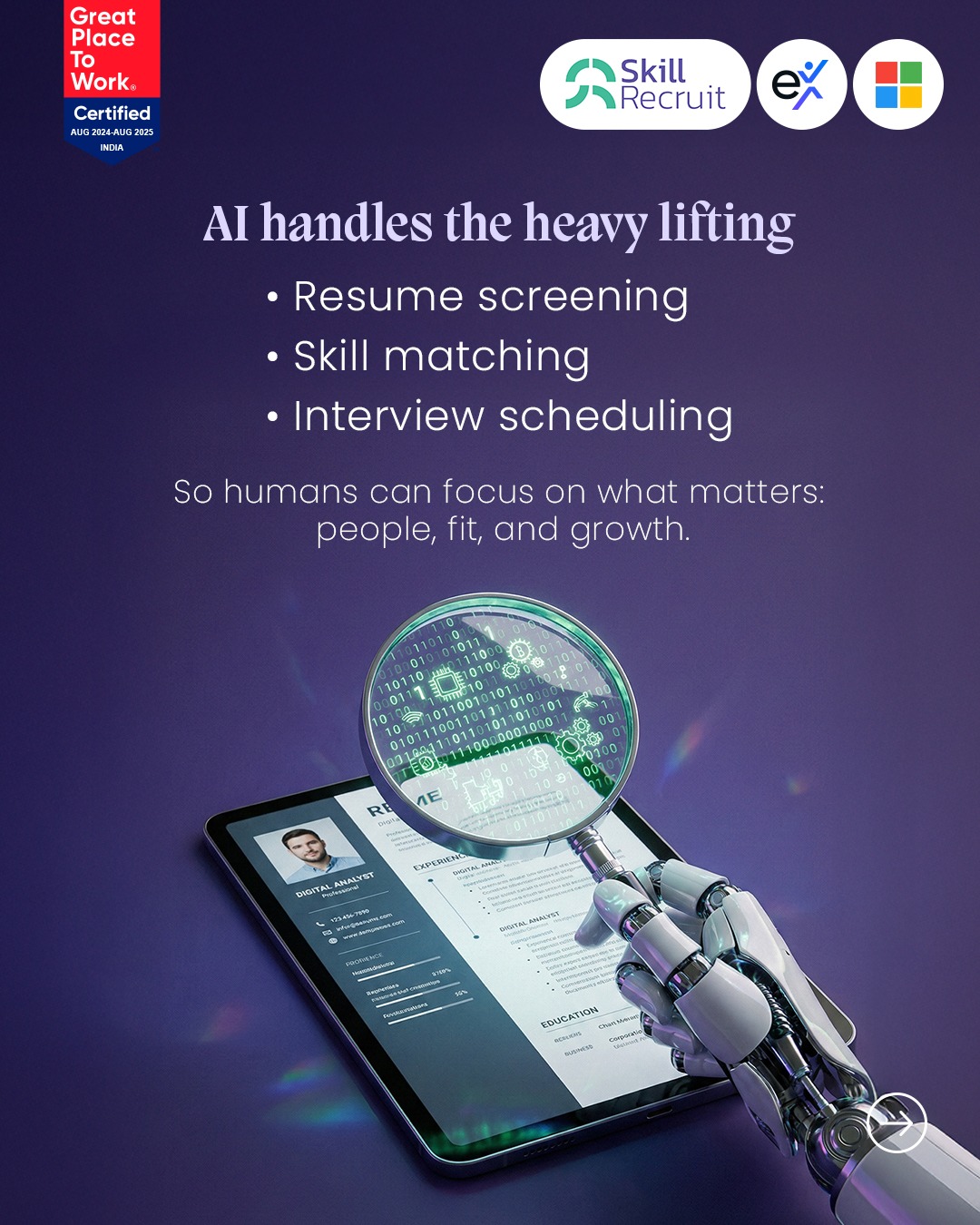 Skillrecruit campaign 2, slide 3